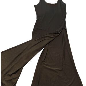 High-slit Maxi | Color: Black | Size: M/L